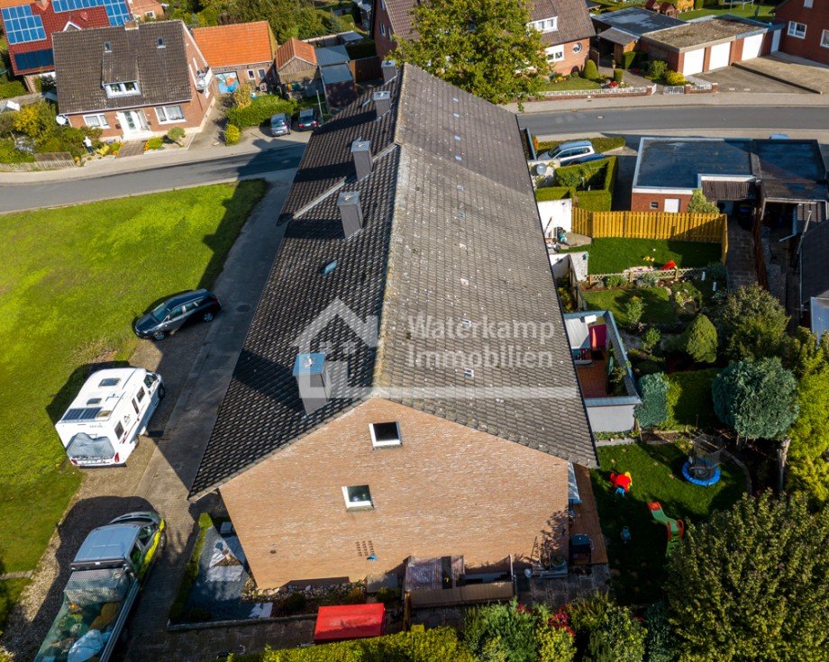 Seitenansicht Mehrfamilienhaus Nordwalde
