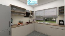Wohnen-K�che Wundersch�ne Wohnung im 1. OG mit Loggia und Ausblick auf die Kirche