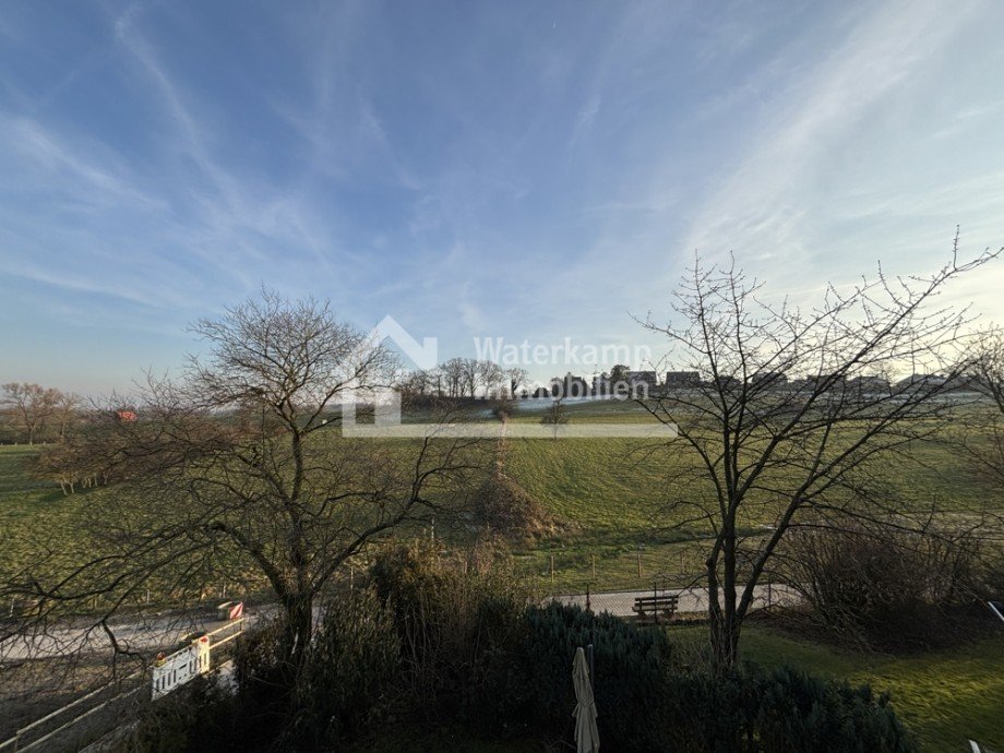 Blick vom Balkon ins Gr�ne Dachgeschosswohnung Altenberge