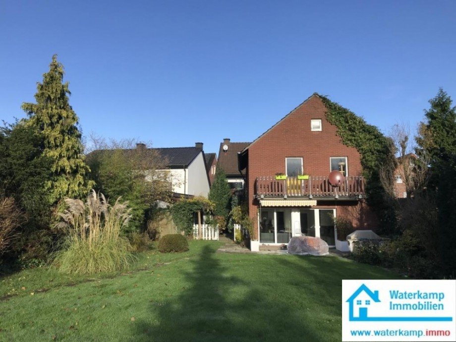 Ansicht vom Garten Mehrfamilienhaus Nordwalde