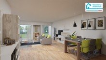 Essen 08 + Wohnen 10 (3-D) Familienfreundlicher Bungalow in S�d-West-Ausrichtung im Speckg�rtel von M�nster