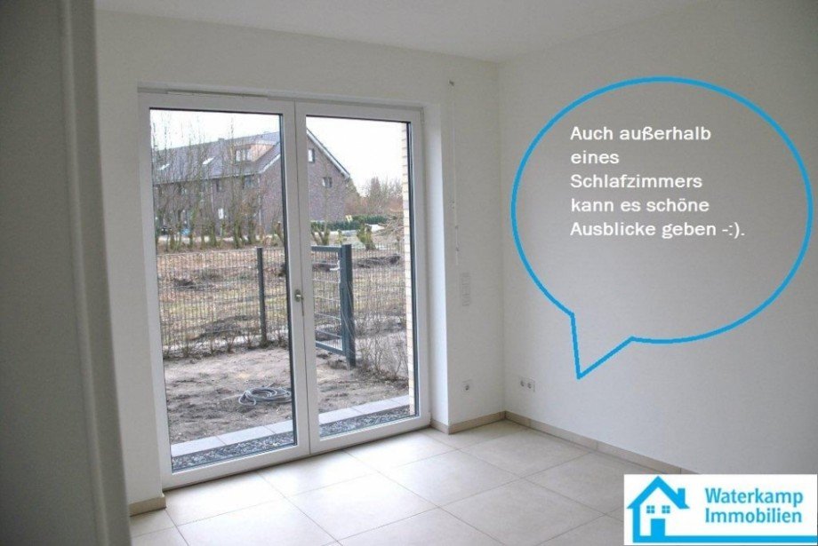 Schlafen Erdgeschosswohnung M�nster-Mecklenbeck