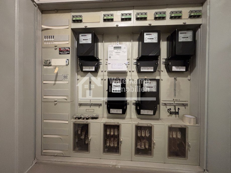 Elektrokasten im KG Dachgeschosswohnung Altenberge