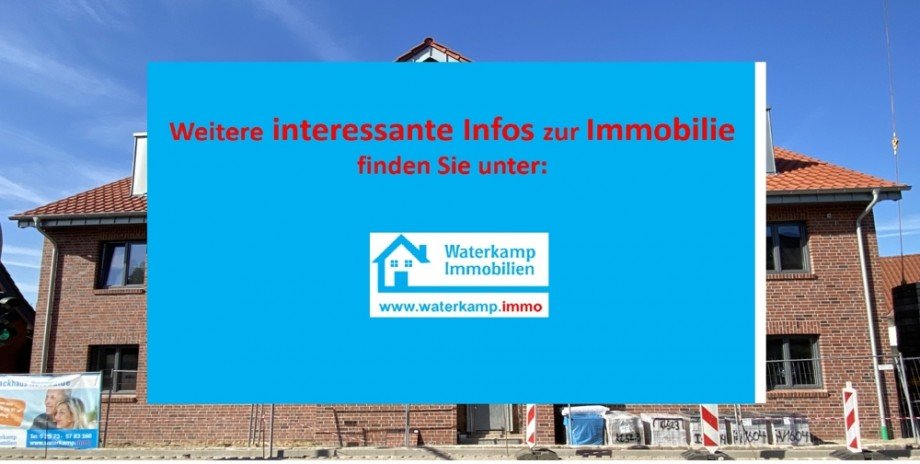 weitere Infos unter www.waterkamp.immo Dachgeschosswohnung Nordwalde