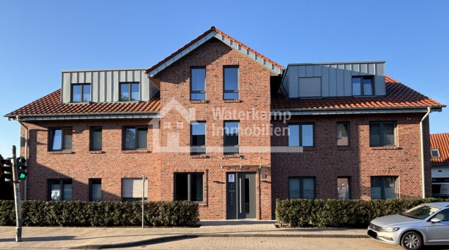 Vorderansicht Erdgeschosswohnung Nordwalde