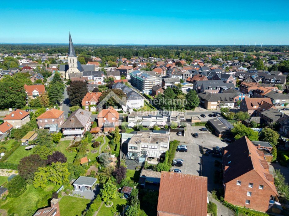 Luftaufnahme Doppelhaush�lfte Nordwalde