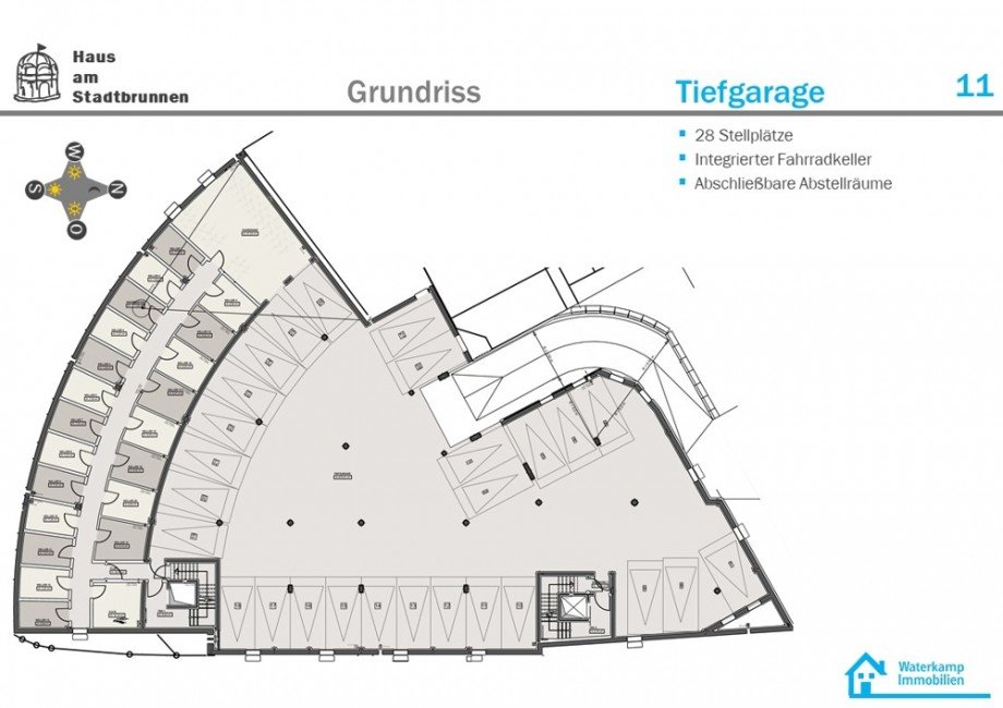 Tiefgarage Etagenwohnung Greven