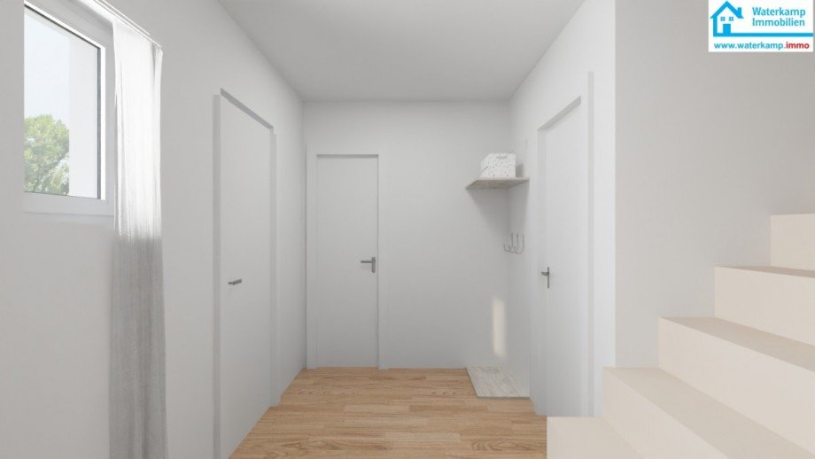 01 Garderobe (EG, 3-D) Einfamilienhaus Steinfurt