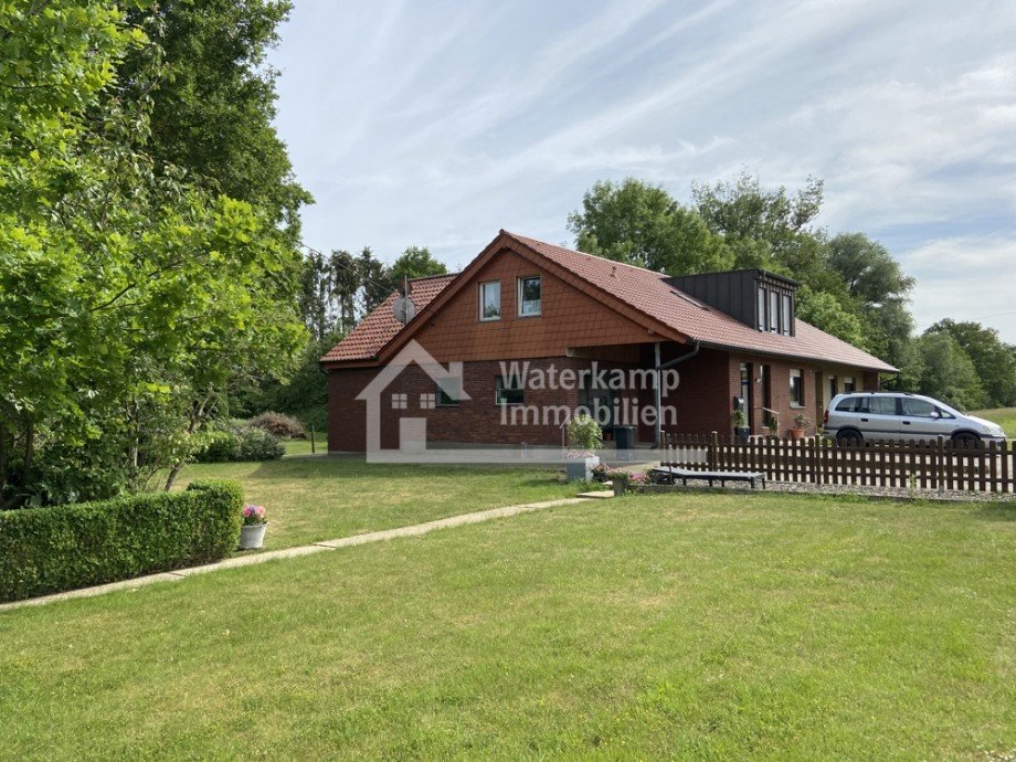 Seitenansicht Zweifamilienhaus Nordwalde