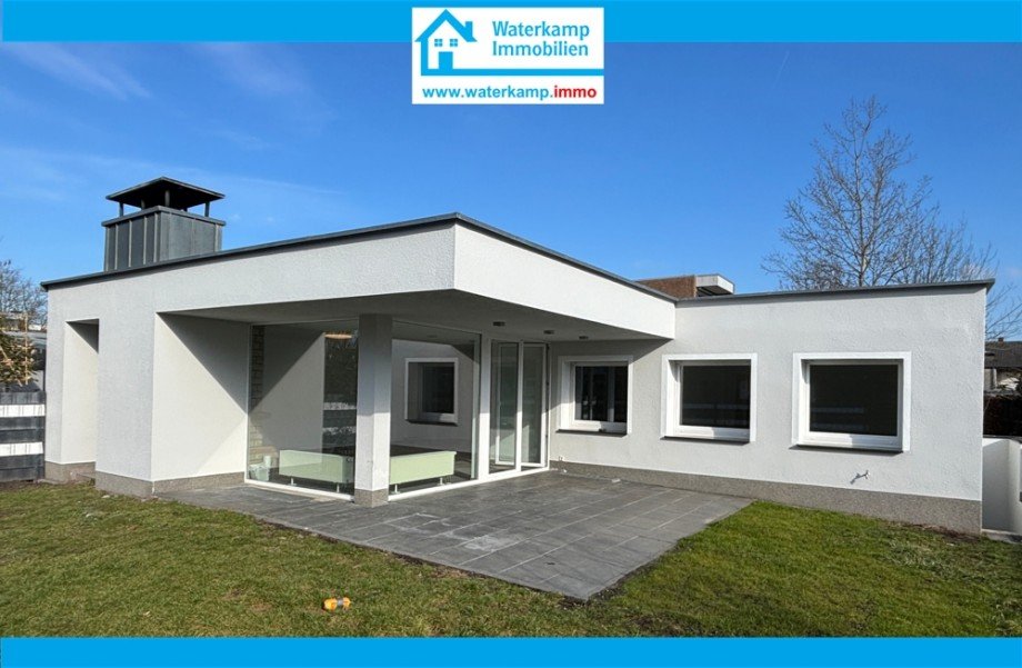 R�ckansicht (mit Sonnengarantie) Einfamilienhaus Nordwalde