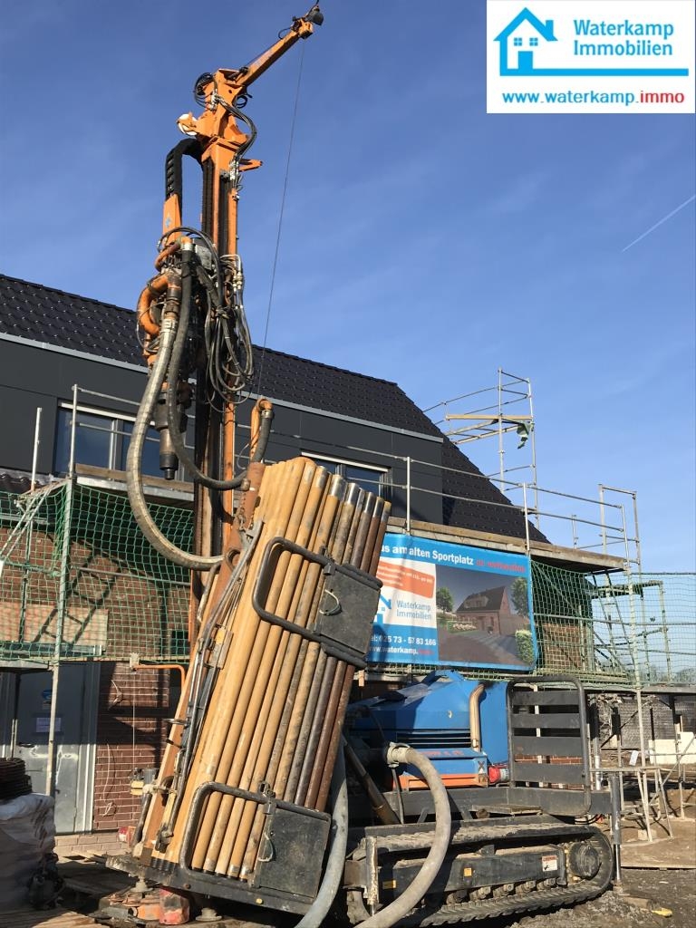 Tiefenbohrung f�r die Sole-Pumpe Doppelhaush�lfte Nordwalde