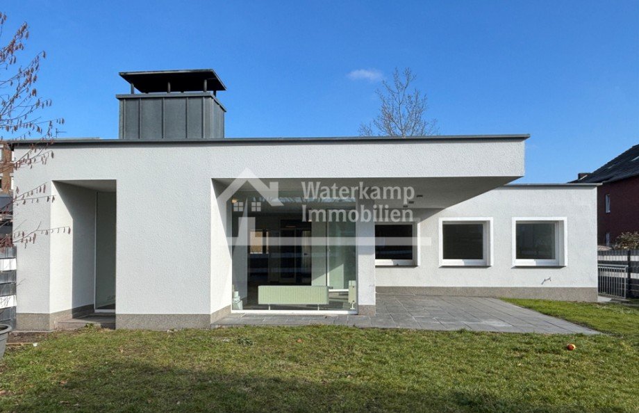 R�ckansicht Einfamilienhaus Nordwalde