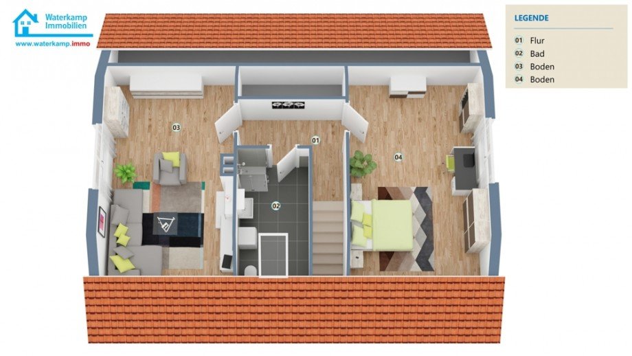 Grundriss OG Einfamilienhaus Nordwalde