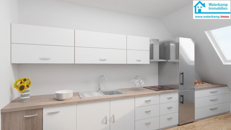 Kochen 08 Dachgeschosswohnung Altenberge
