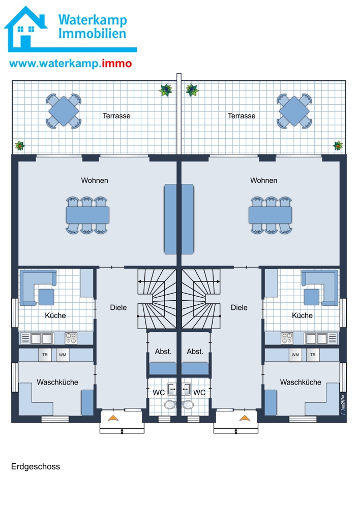 Erdgeschoss Haus Metelen