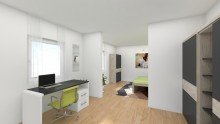 Schlafen 06 Wohn- u. Gesch�ftshaus im Speckg�rtel von M�nster