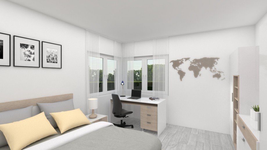 Schlafzimmer Etagenwohnung Laer