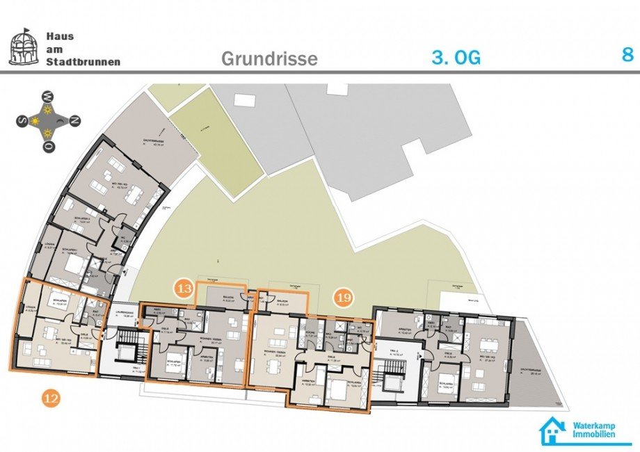 Grundriss Etage Etagenwohnung Greven