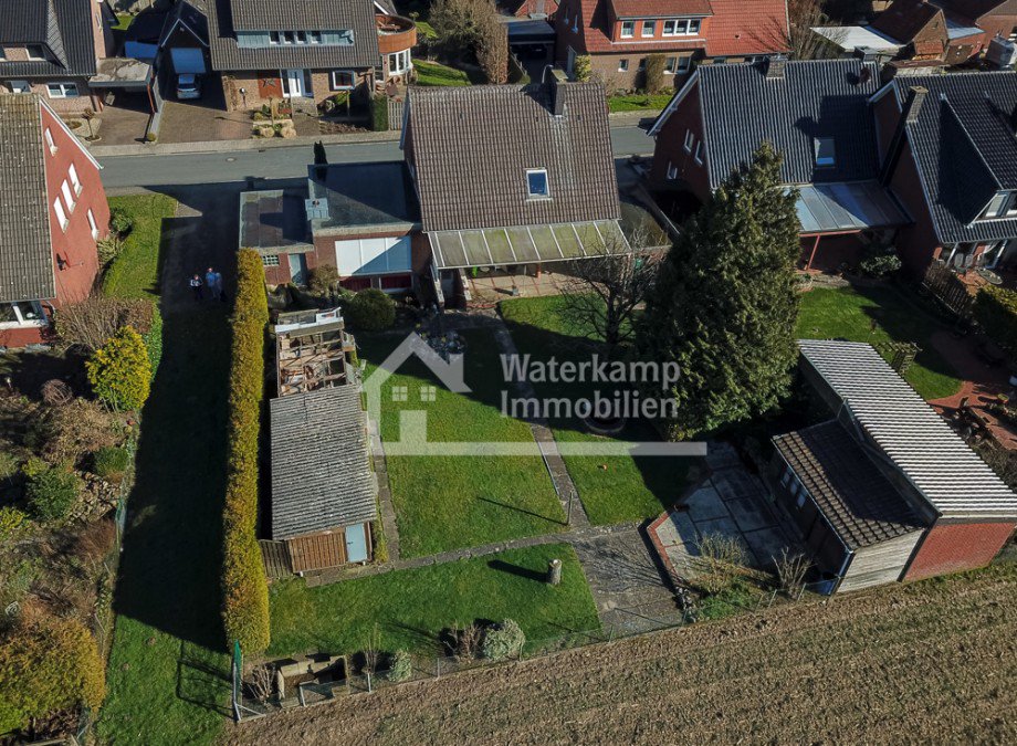 Luftblick Einfamilienhaus Nordwalde