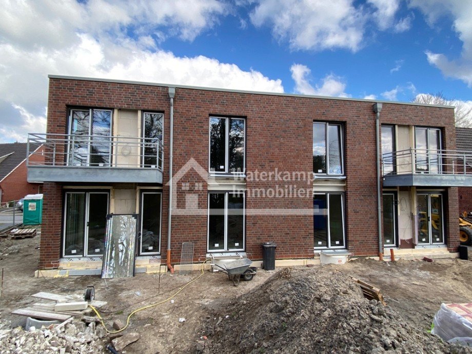 Ansicht S�d-West Etagenwohnung Laer