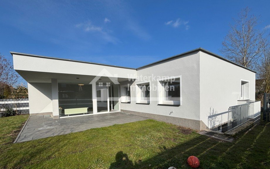 R�ckansicht Einfamilienhaus Nordwalde