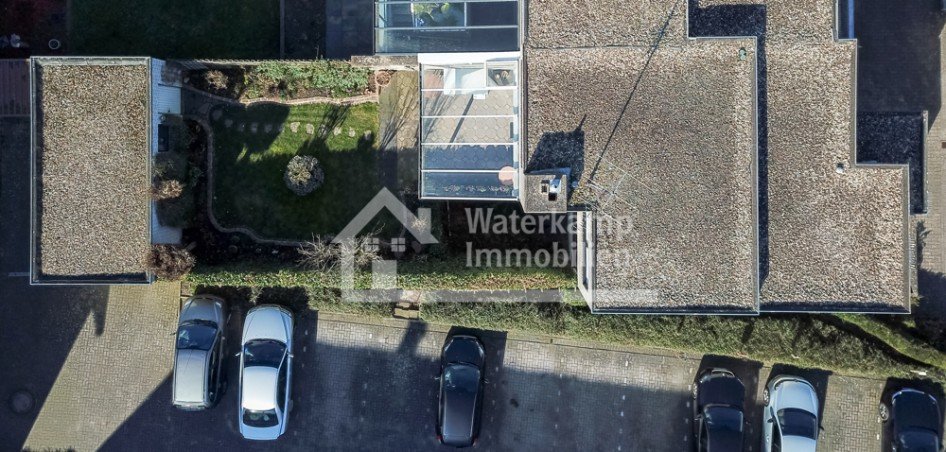 Luftblick Doppelhaush�lfte Nordwalde