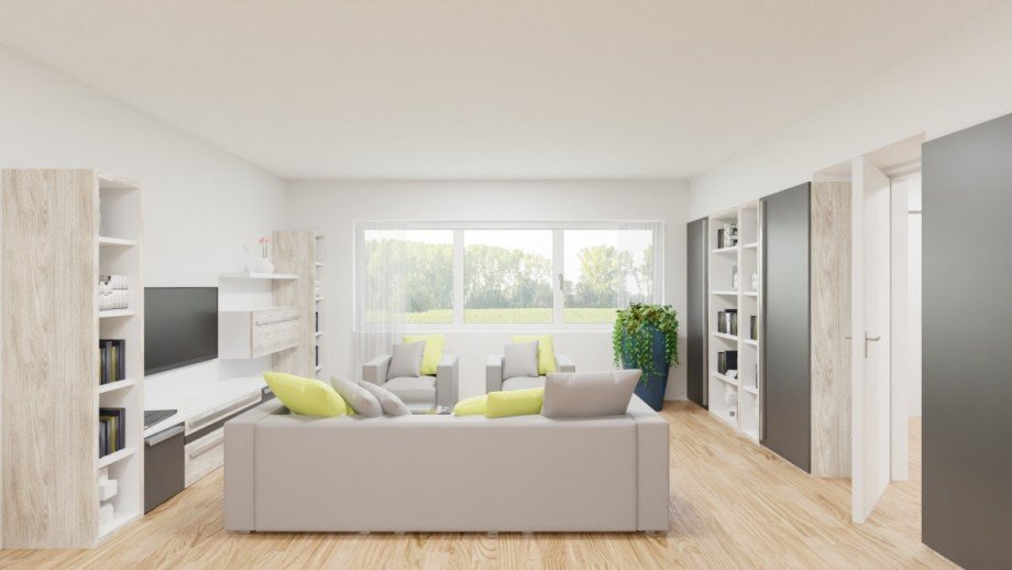 Wohnzimmer 02 EG Einfamilienhaus Nordwalde