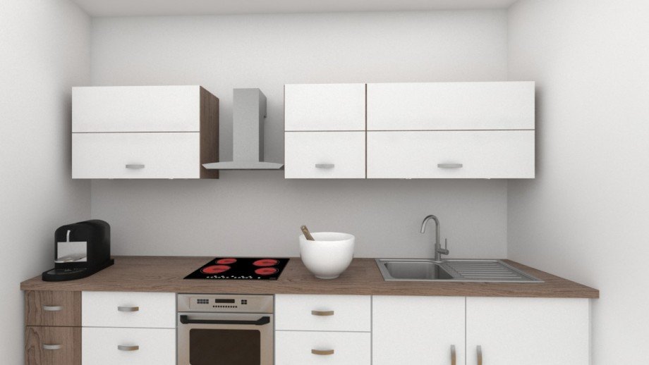 Kochen 3-D Computer-Animation Erdgeschosswohnung Laer