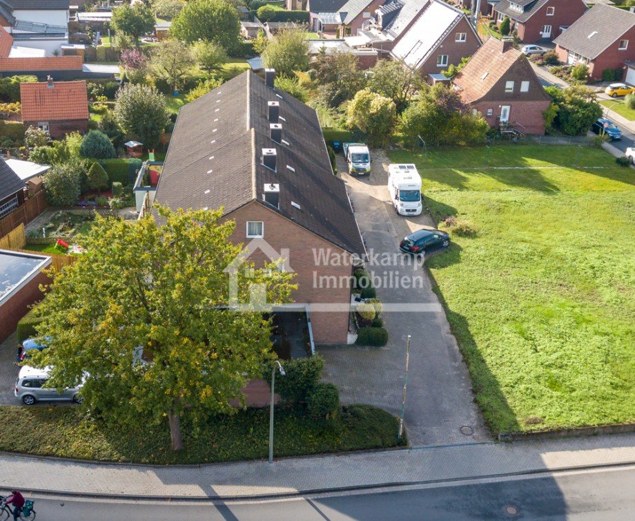Seitenansicht Mehrfamilienhaus Nordwalde