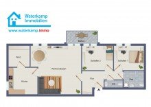 Grundriss Whg D5 Angenehmes Wohnen in bester Lage vom Zentrum in Nordwalde