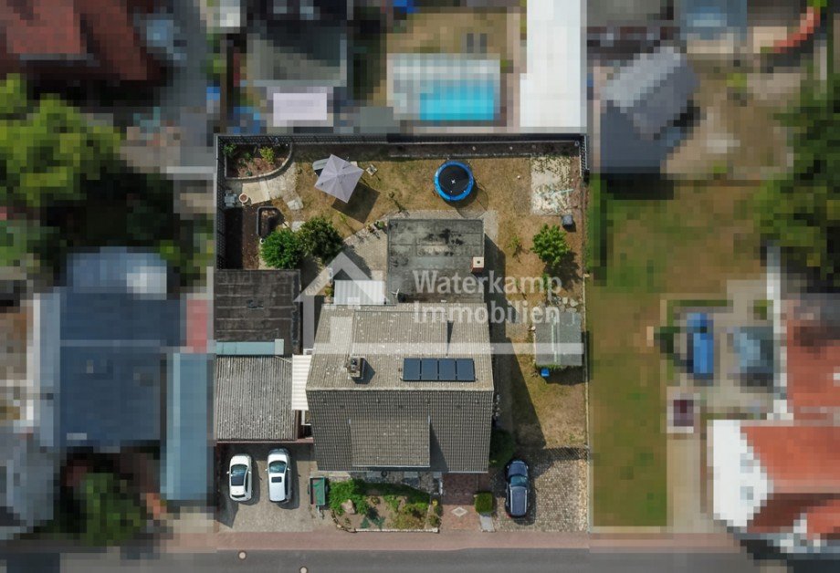 Luftaufnahme Einfamilienhaus Greven-Reckenfeld