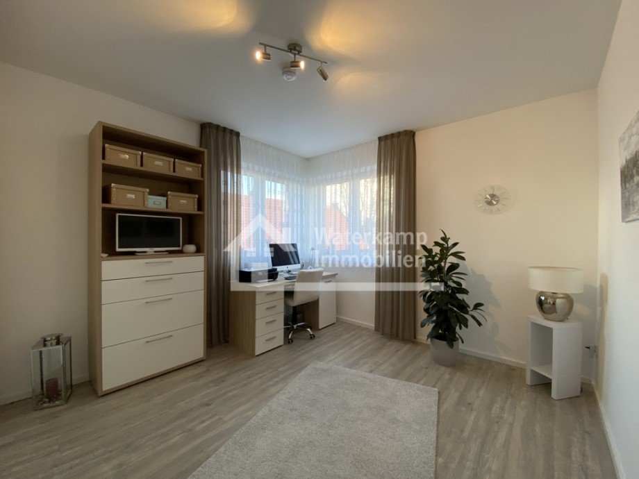 Schlafzimmer (B�ro) Etagenwohnung Laer