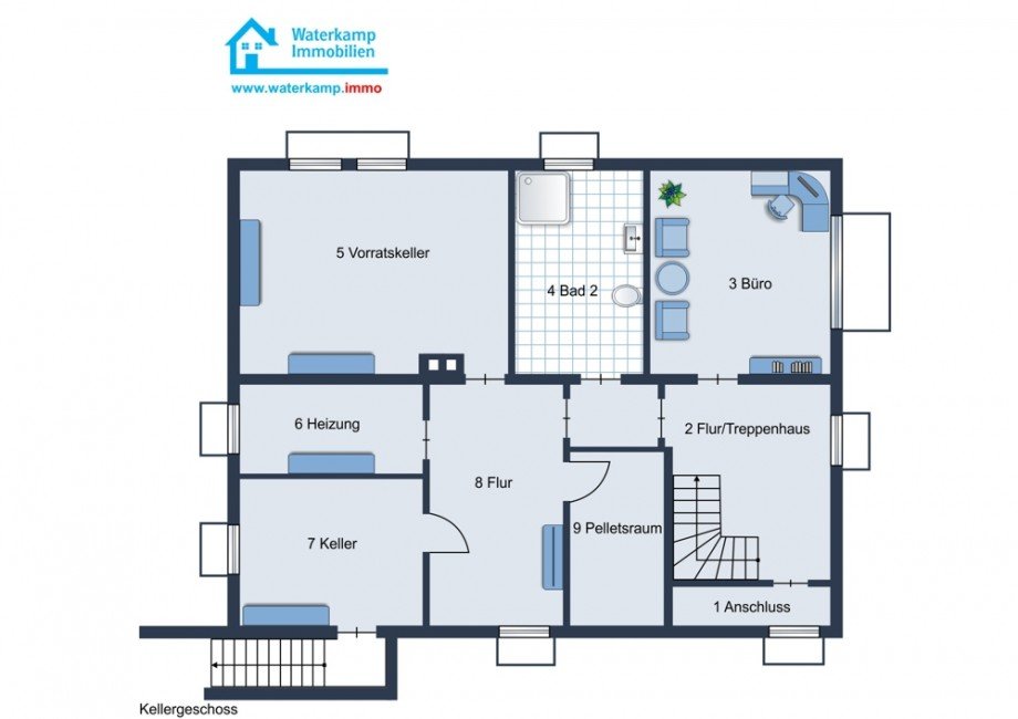 2025 KG Erdgeschosswohnung Nordwalde