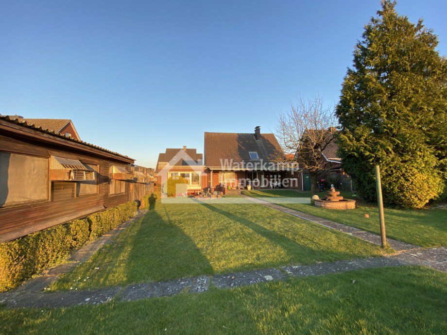 Abendstimmung Einfamilienhaus Nordwalde