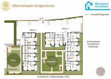 20160906 �bersichtsplan Haus 1+2 EG Paulushof Traumhaft sch�ne Eigentumswohnung im EG mit Terrasse in MS-Mecklenbeck 4