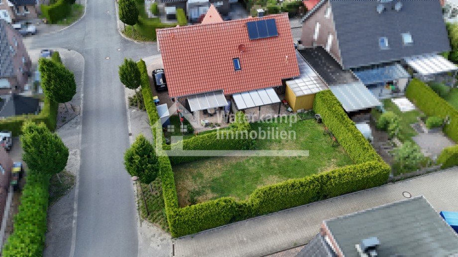 Luftaufnahme Zweifamilienhaus Nordwalde