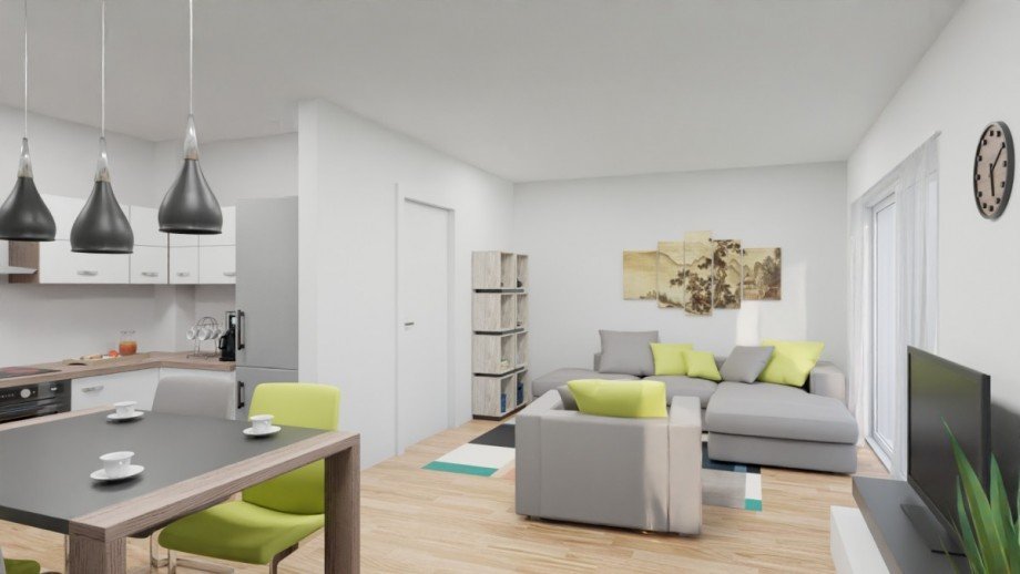 Wohnk�che Etagenwohnung Nordwalde