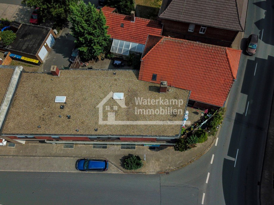 Luftaufnahme Wohn- / Gesch�ftshaus Nordwalde