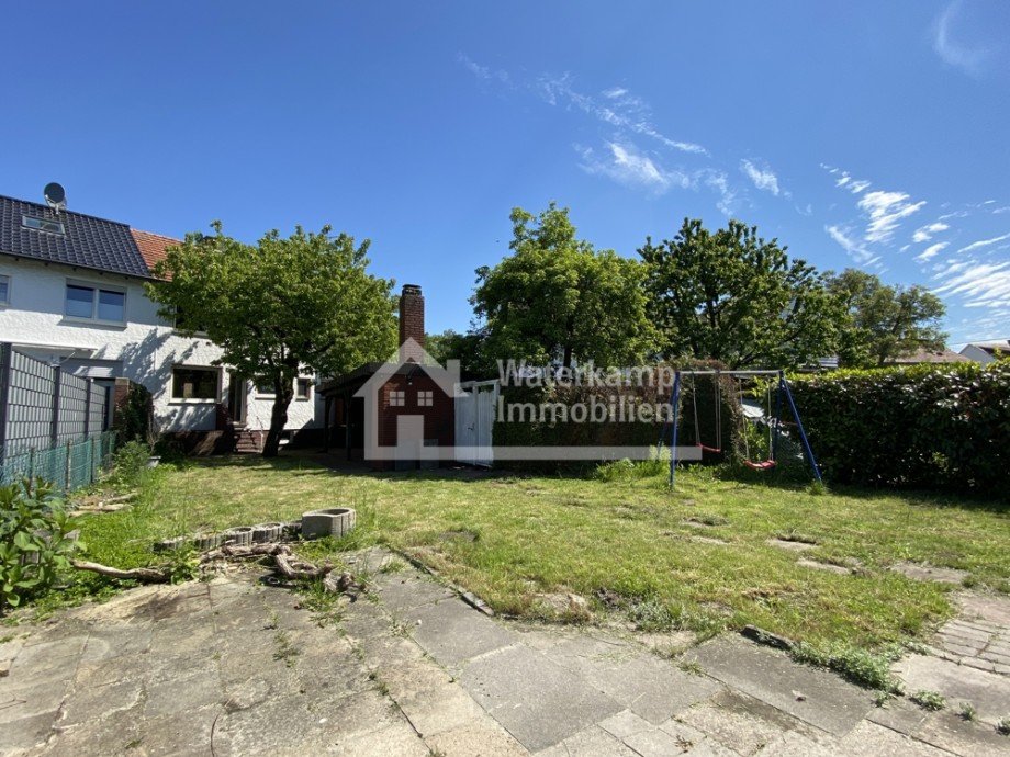 Garten Doppelhaush�lfte Steinfurt-Borghorst