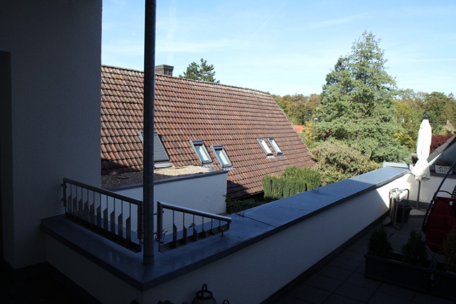 Ausblick vor dem Aufzug Etagenwohnung Nordwalde