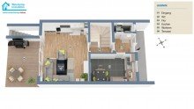 Erdgeschoss Gepflegtes Reihenmittelhaus im Speckg�rtel von M�nster