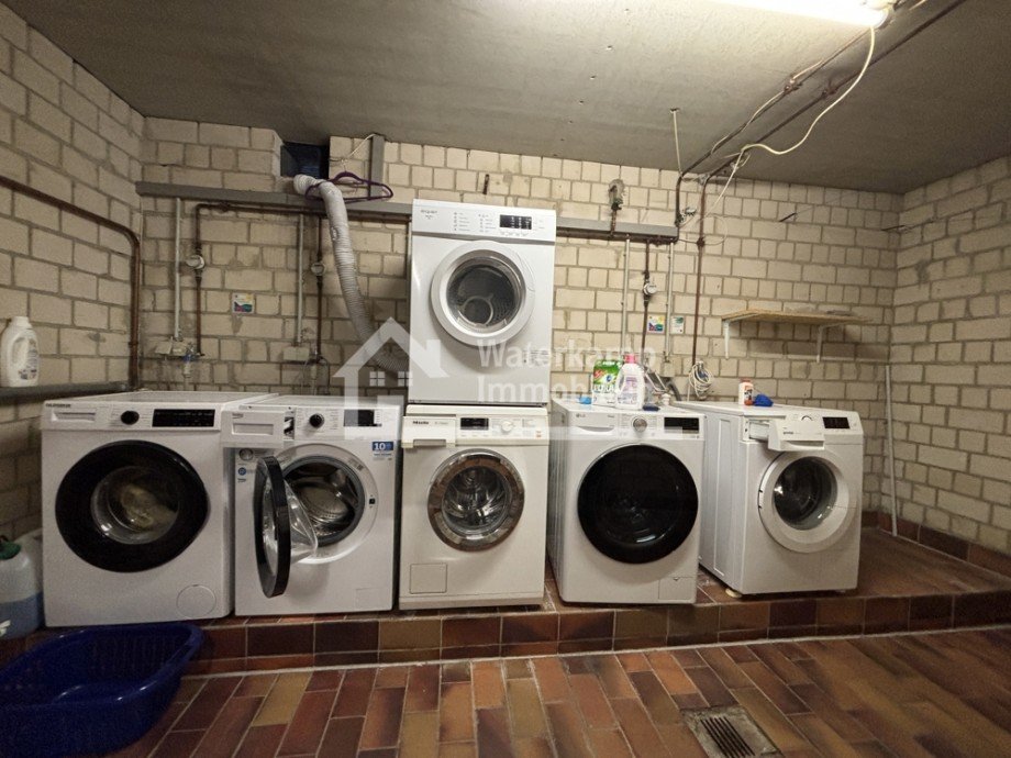 Waschmaschine im KG Dachgeschosswohnung Altenberge