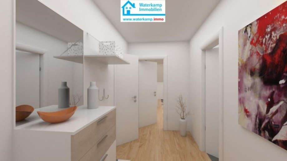 Flur Dachgeschosswohnung Nordwalde