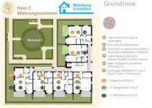 Haus 2 Whg �bersicht Sch�ne Wohnung im 1. OG mit wunderbarem Ausblick am Paulushof 2.09