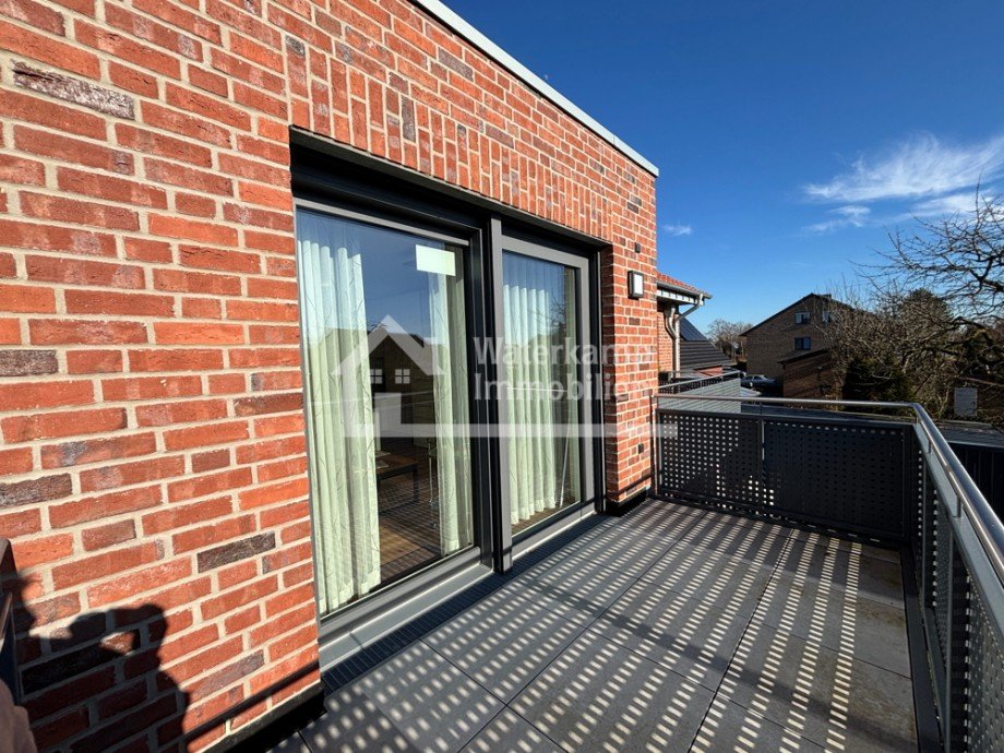 07 Balkon mit Hebeschiebet�r Etagenwohnung Nordwalde