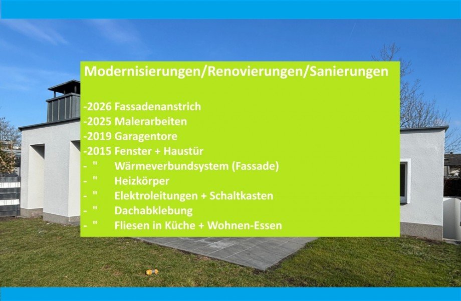 Was wurde renoviert/saniert/modernisiert? Einfamilienhaus Nordwalde